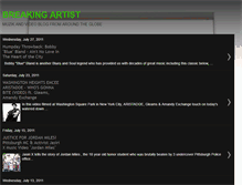 Tablet Screenshot of breakingartist.blogspot.com