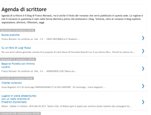 Tablet Screenshot of agendadiscrittore.blogspot.com