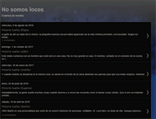 Tablet Screenshot of nosomoslocos.blogspot.com