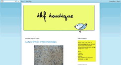 Desktop Screenshot of bkfboutique.blogspot.com