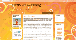 Desktop Screenshot of carryonlearning.blogspot.com