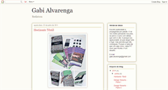 Desktop Screenshot of gabialvarenga.blogspot.com