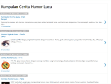 Tablet Screenshot of kumpulanceritahumorlucu.blogspot.com