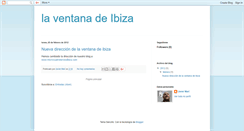 Desktop Screenshot of laventanadeibiza.blogspot.com