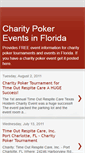 Mobile Screenshot of charitypokerflorida.blogspot.com