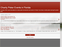 Tablet Screenshot of charitypokerflorida.blogspot.com