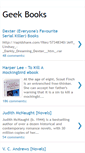 Mobile Screenshot of geekbooks.blogspot.com