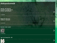 Tablet Screenshot of aleksandramedk.blogspot.com