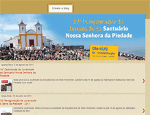 Tablet Screenshot of juventudeserradapiedade.blogspot.com