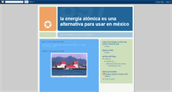 Desktop Screenshot of laenergiaatomica.blogspot.com