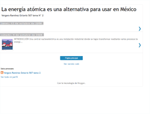 Tablet Screenshot of laenergiaatomica.blogspot.com