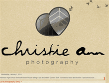 Tablet Screenshot of christieannphotography.blogspot.com