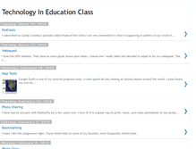 Tablet Screenshot of nickitechclass.blogspot.com