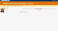 Desktop Screenshot of fibra-siloe.blogspot.com