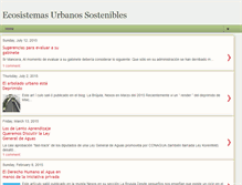 Tablet Screenshot of ecosistemasurbanos.blogspot.com