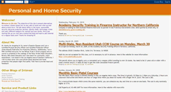 Desktop Screenshot of personalandhomesecurity.blogspot.com