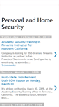 Mobile Screenshot of personalandhomesecurity.blogspot.com