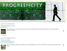 Tablet Screenshot of progreencity.blogspot.com