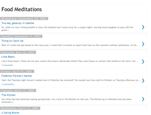 Tablet Screenshot of foodmeditation.blogspot.com