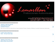 Tablet Screenshot of lemarllanproduccionesaudiovisuales.blogspot.com