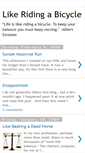 Mobile Screenshot of likeridingabicycle.blogspot.com