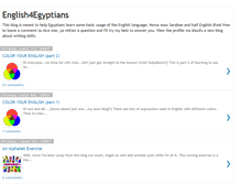 Tablet Screenshot of english-for-egyptians.blogspot.com