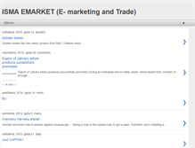 Tablet Screenshot of ismamarket.blogspot.com