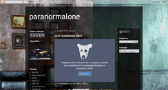 Desktop Screenshot of paranormalone.blogspot.com