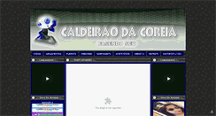 Desktop Screenshot of caldeiraodacoreia.blogspot.com