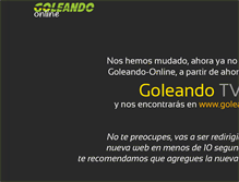 Tablet Screenshot of goleando-online.blogspot.com