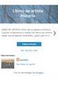 Mobile Screenshot of librosdeartista-historia.blogspot.com
