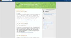 Desktop Screenshot of ebms6thgrade.blogspot.com