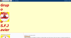Desktop Screenshot of amigosmisioneros.blogspot.com