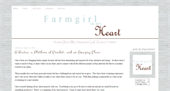 Desktop Screenshot of farmgirlinmyheart.blogspot.com