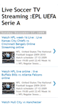 Mobile Screenshot of livesoccertvstreamingepluefaseriea.blogspot.com