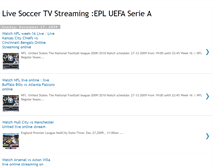 Tablet Screenshot of livesoccertvstreamingepluefaseriea.blogspot.com