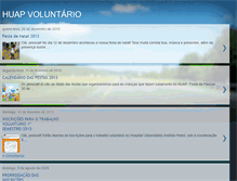 Tablet Screenshot of huapvoluntario.blogspot.com