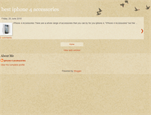 Tablet Screenshot of bestiphone4accessories.blogspot.com