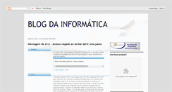 Desktop Screenshot of blogdainformatica2.blogspot.com