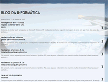 Tablet Screenshot of blogdainformatica2.blogspot.com