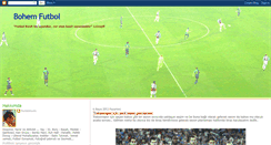 Desktop Screenshot of bohemfutbol.blogspot.com