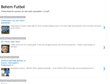Tablet Screenshot of bohemfutbol.blogspot.com