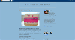 Desktop Screenshot of mylittlecraftyblog.blogspot.com