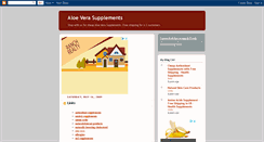 Desktop Screenshot of aloevera-inn.blogspot.com