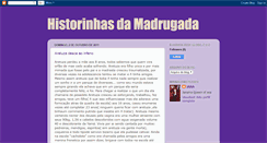 Desktop Screenshot of historinhasdamadrugada.blogspot.com
