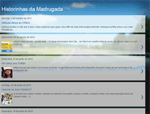 Tablet Screenshot of historinhasdamadrugada.blogspot.com