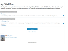 Tablet Screenshot of mymarketingtriathlon.blogspot.com