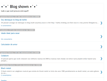 Tablet Screenshot of blogshown.blogspot.com