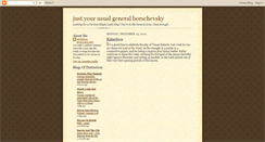 Desktop Screenshot of generalborschevsky.blogspot.com