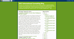 Desktop Screenshot of dvcintlcounselor.blogspot.com